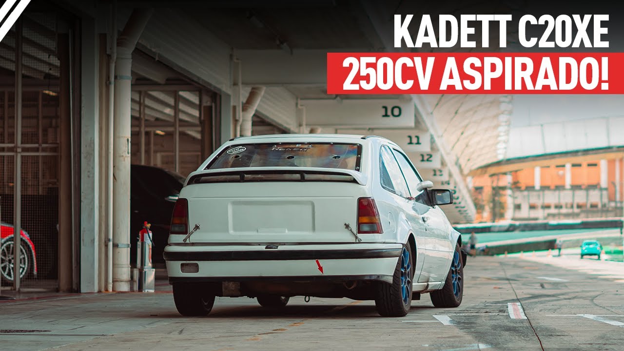 KADETT DE 250CV ASPIRADO EM INTERLAGOS! VOLTA RÁPIDA ONBOARD
