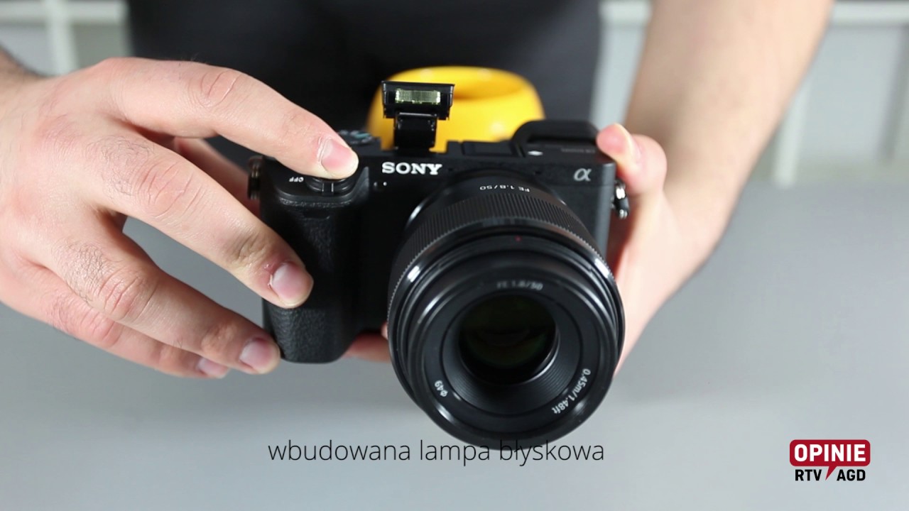Aparat SONY A6500 - złap ostrość w 0,05 sekundy