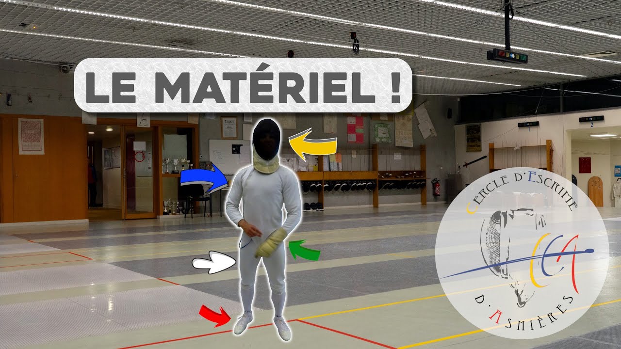 🤺 Le matériel de l'escrimeur