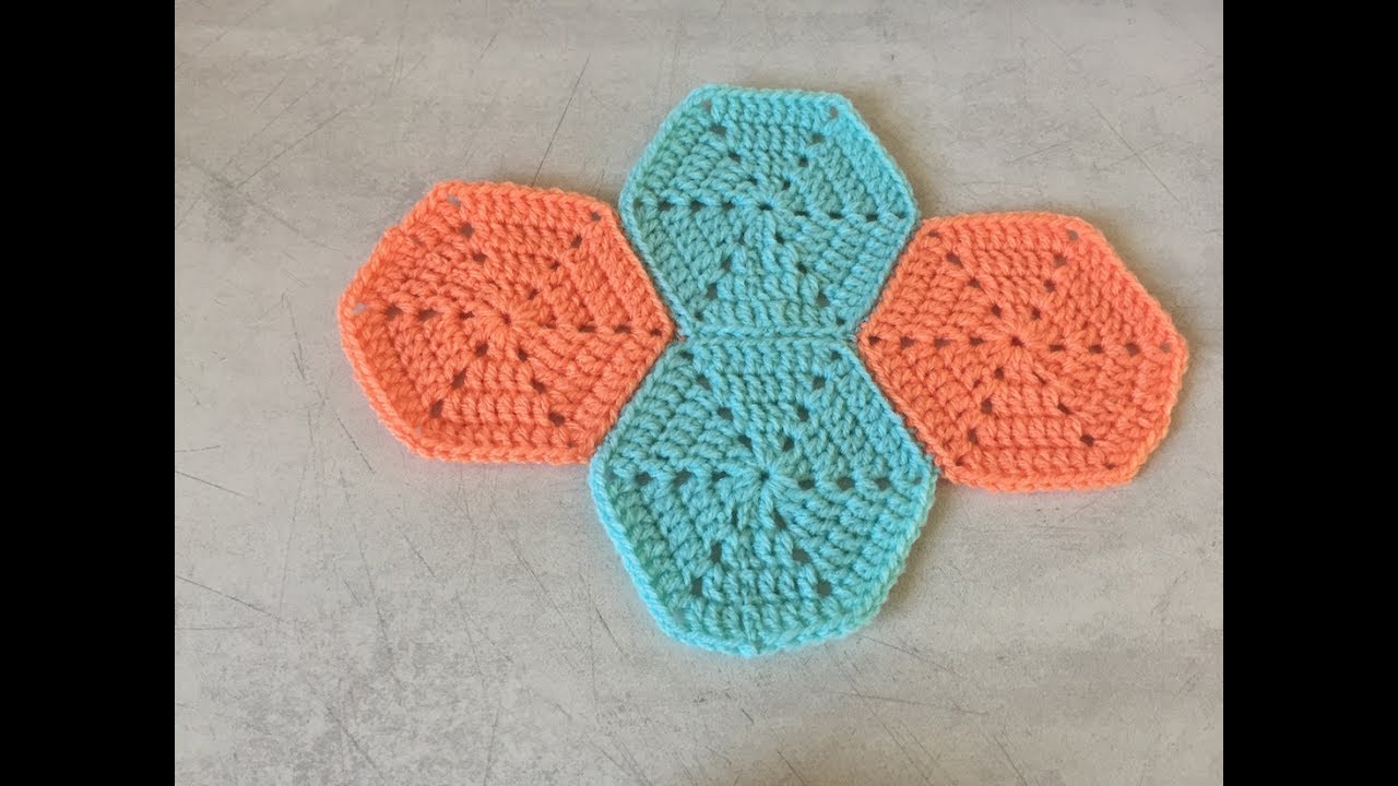 Tuto hexagone au crochet @Alextitia Tuto Crochet