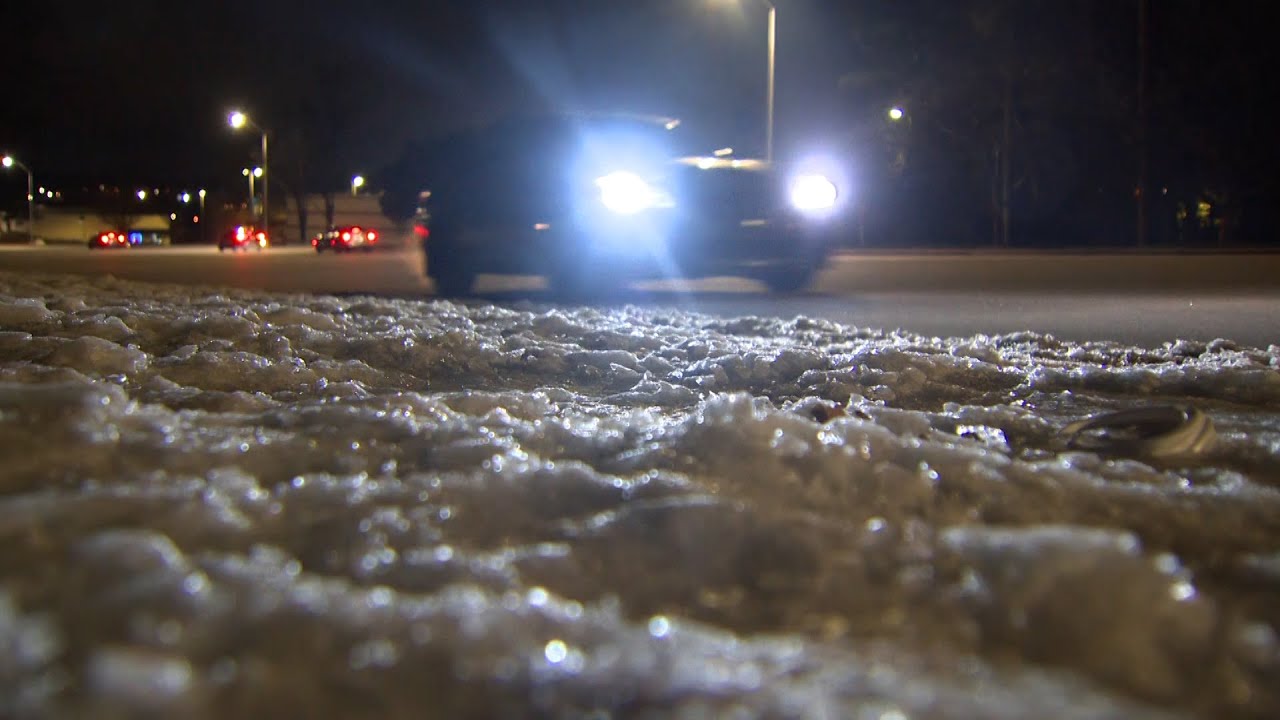 Raleigh sees flakes on Saturday night