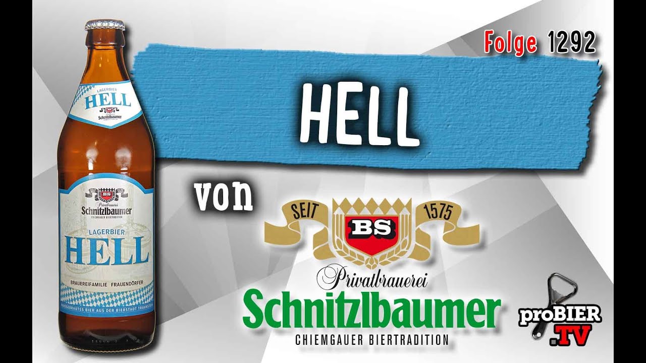 Hell von Schnitzlbaumer | Craft Bier Verkostung #1292