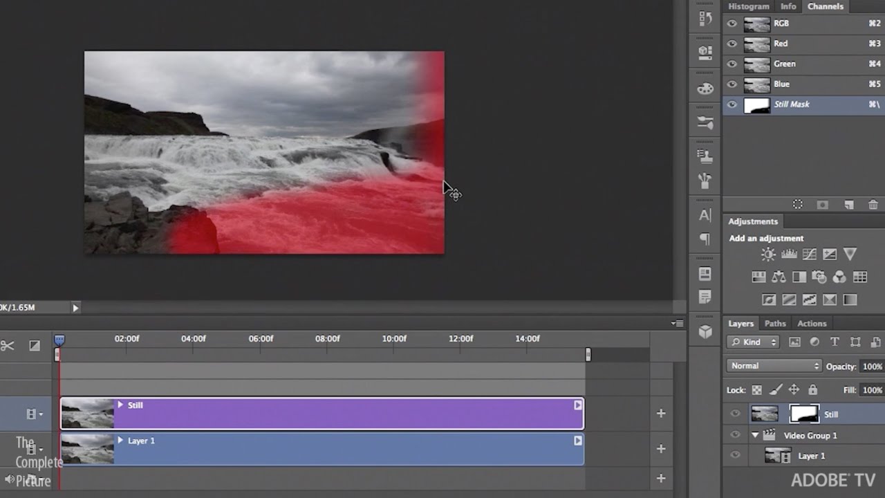 Маскировка видео в Photoshop для создания спецэффектов