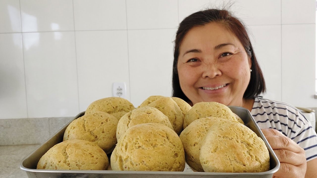 TEM BATATA DOCE EM CASA? FAÇA PÃEZINHOS COM AVEIA SEM GLÚTEN E SEM TRIGO