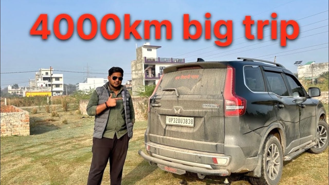 4000km😱big Trip Tyre punchar🛞weather to condition