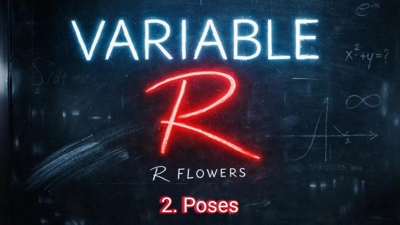POSES - R FLOWERS (VARIABLE R)