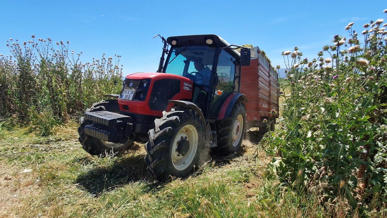 Erkunt 12 Tonluk Römorku Çekemedi - Massey Ferguson'un Kurtarışı