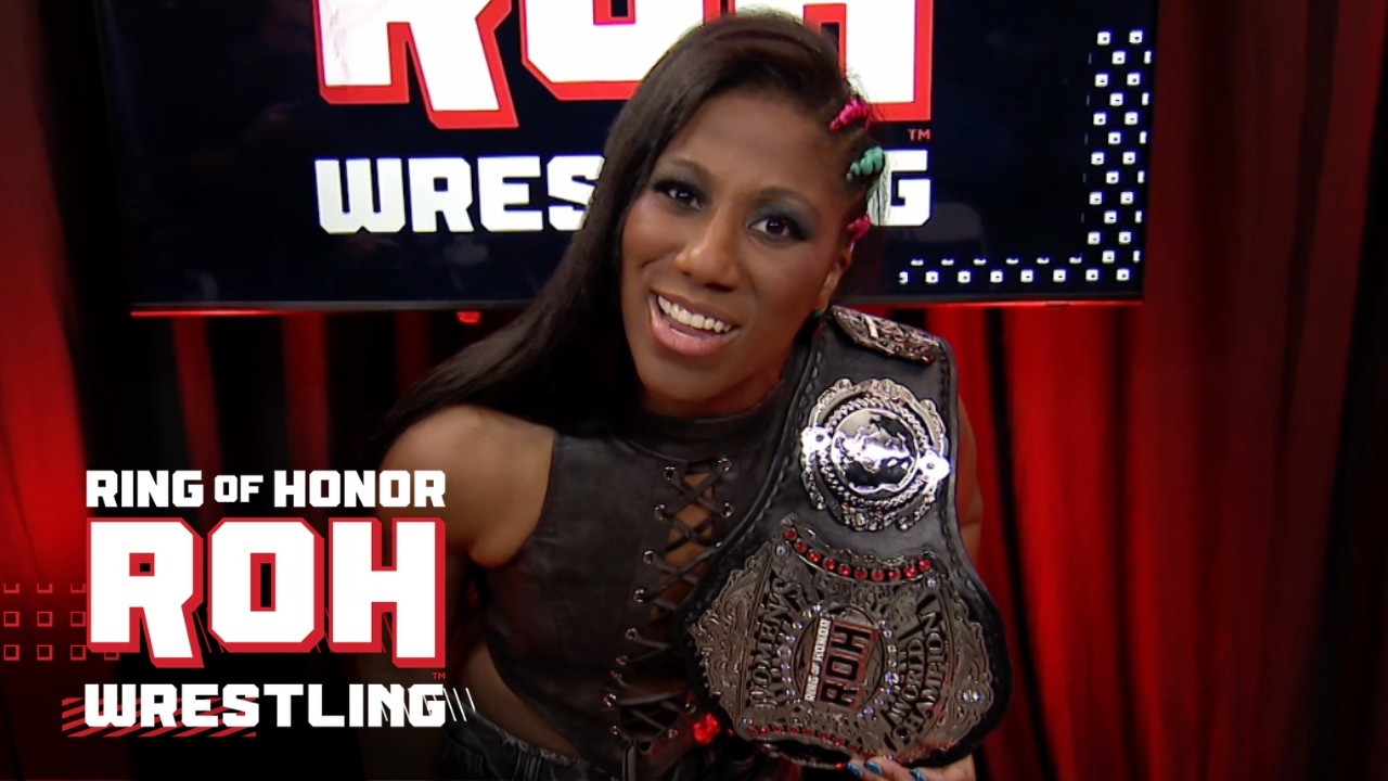 #ROH Women's World Champion Athena issues a challenge to Maya World! | ROH TV 2/26/26