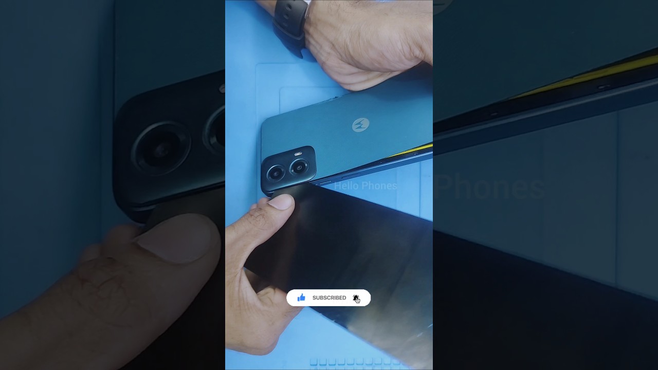 Moto G34 Back Panel Open | How to Remove Moto G34 Back Cover Safely #shorts #repair #moto