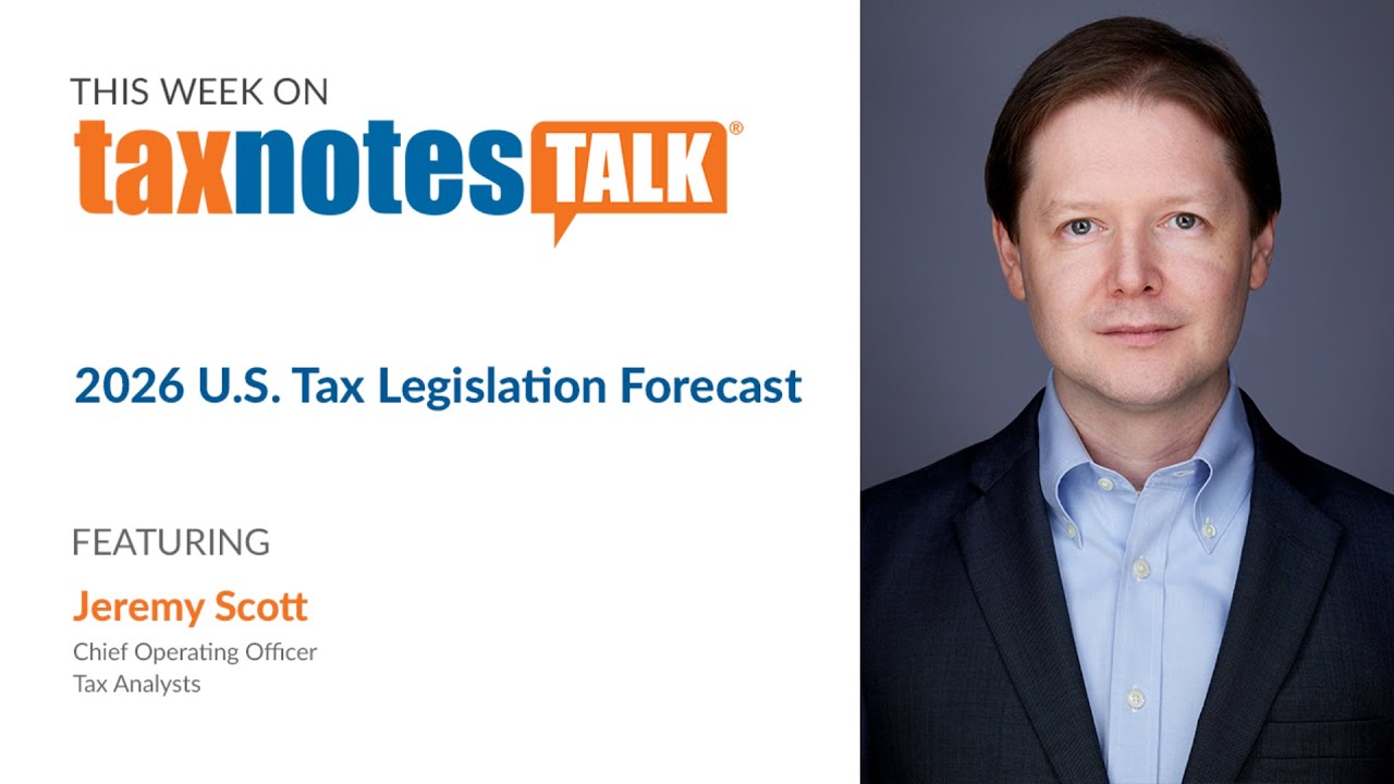 2026 U.S. Tax Legislation Forecast