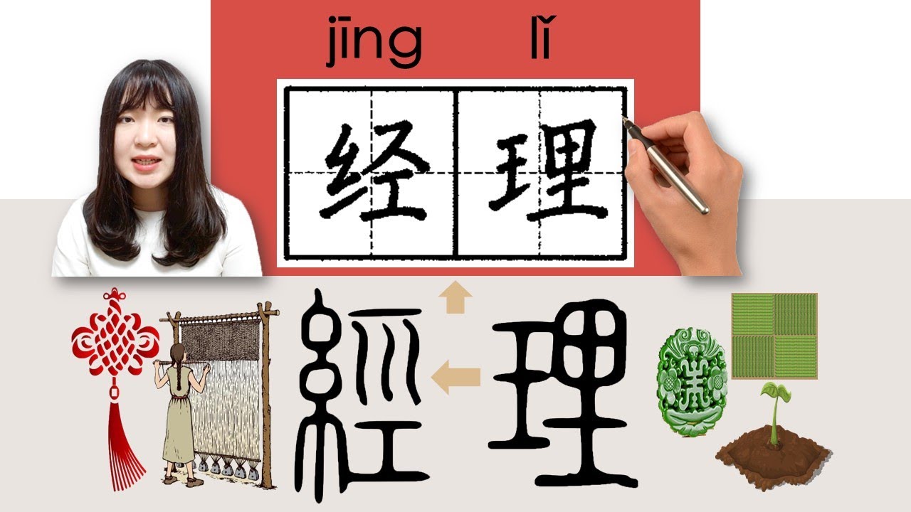 【NEW HSK3】_#HSK3#_经理/經理/jingli(manager) How to Pronounce/Say/Write Chinese Vocabulary/Character