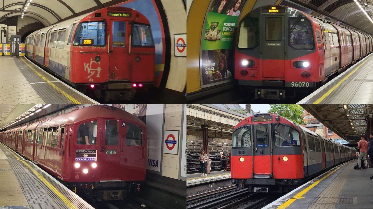 Tube Train Compilation - Every Type in Service (4K)