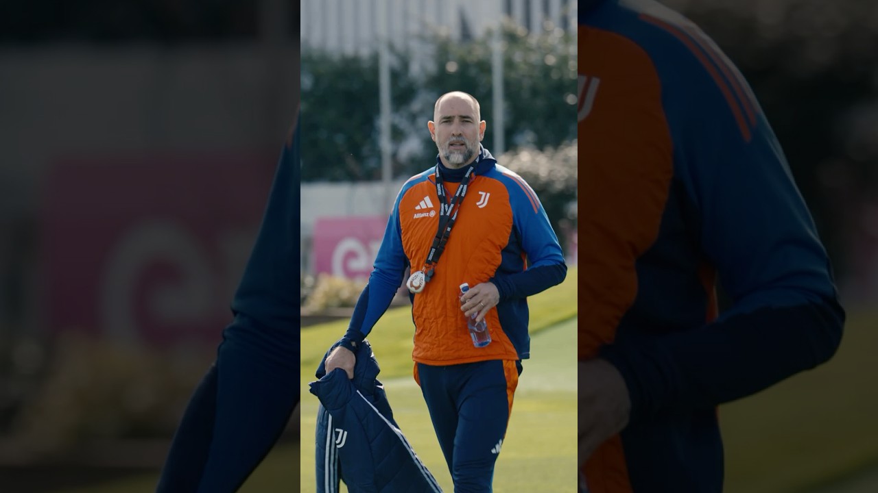 Igor TUDOR's First Training Session with Juventus