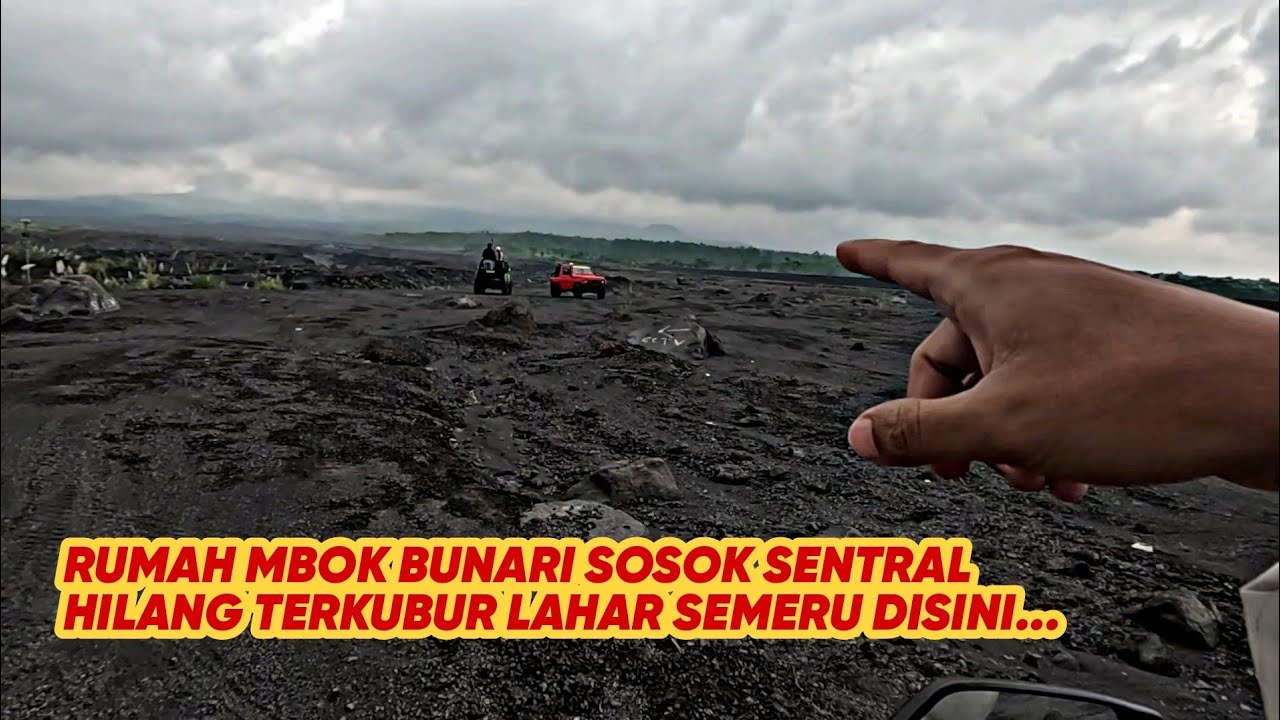Ke Rumah Mbok Bunari Terkubur Lahar Semeru Lewat Jalur Rawan Banjir Curah Kobokan