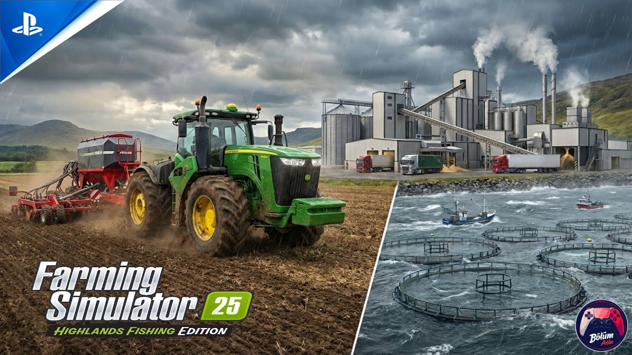 PS5 - Farming Simulator 25: Highlands Fishing – Çiftlikte Para Varmış! 💸 13. Bölüm 🚜