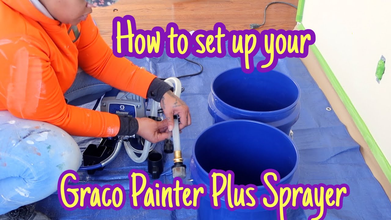 Graco Magnum Project Painter Plus: Полная настройка | Шаг за шагом