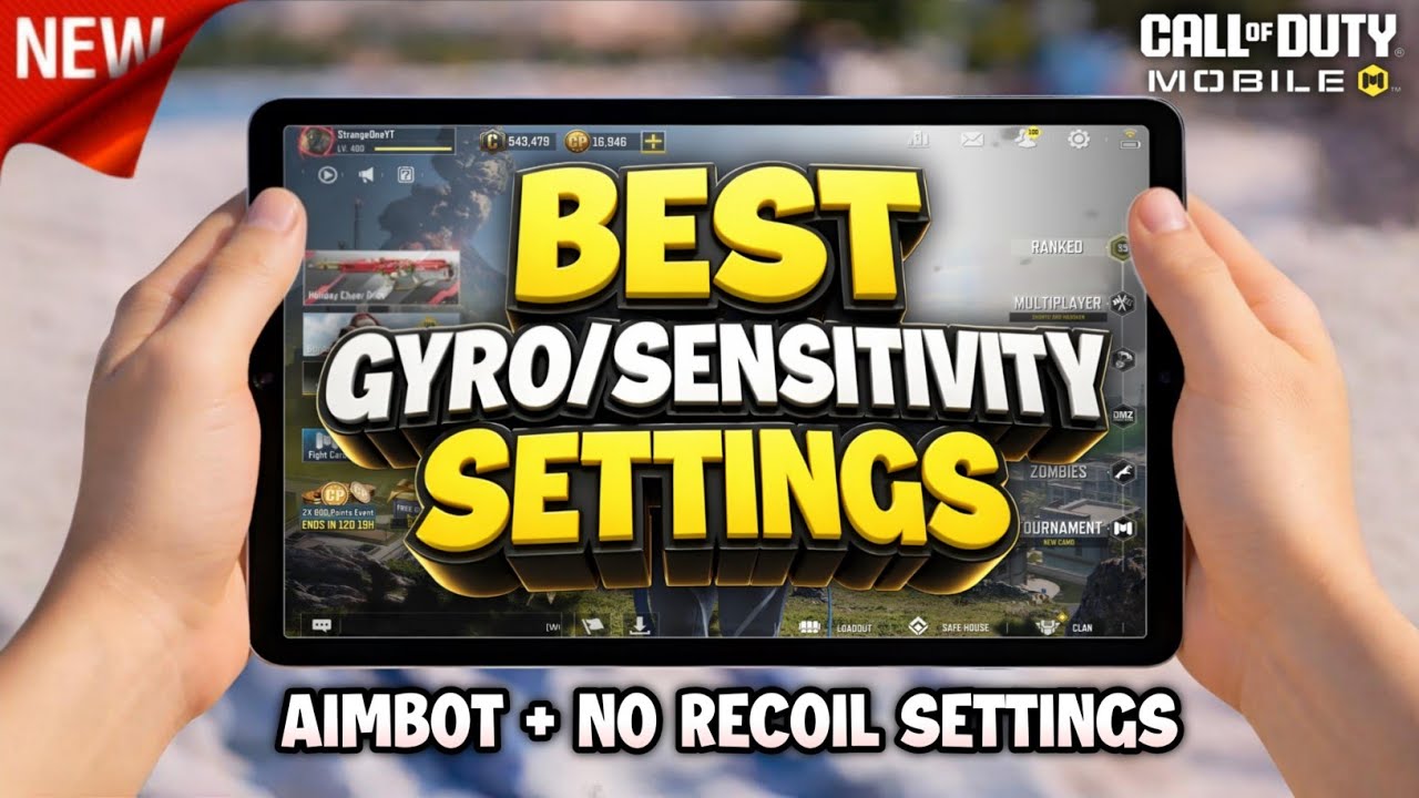 New Aimbot Sensitivity/Gyroscope Settings For Cod Mobile📲 (MP & BR) 2026