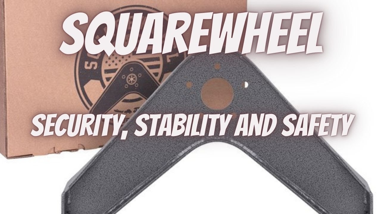Squarewheel for security, stability and safety
