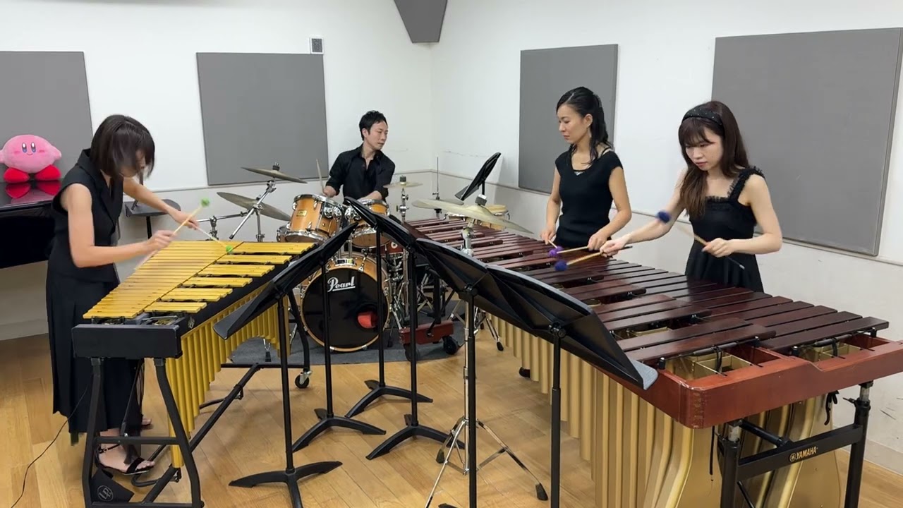 「ヒバナ」を初めて音出しした時の様子【東京 percussive pedia】