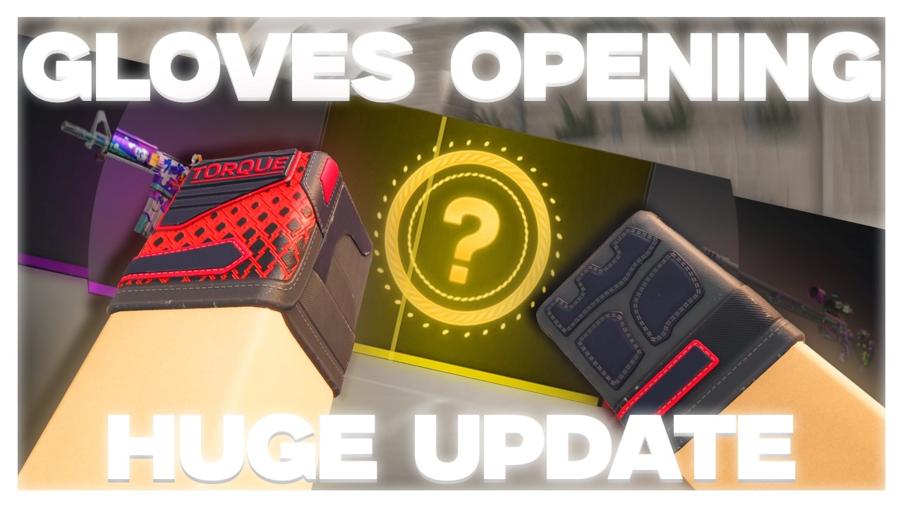 HUGE BLOXSTRIKE UPDATE! | GLOVE OPENING!!