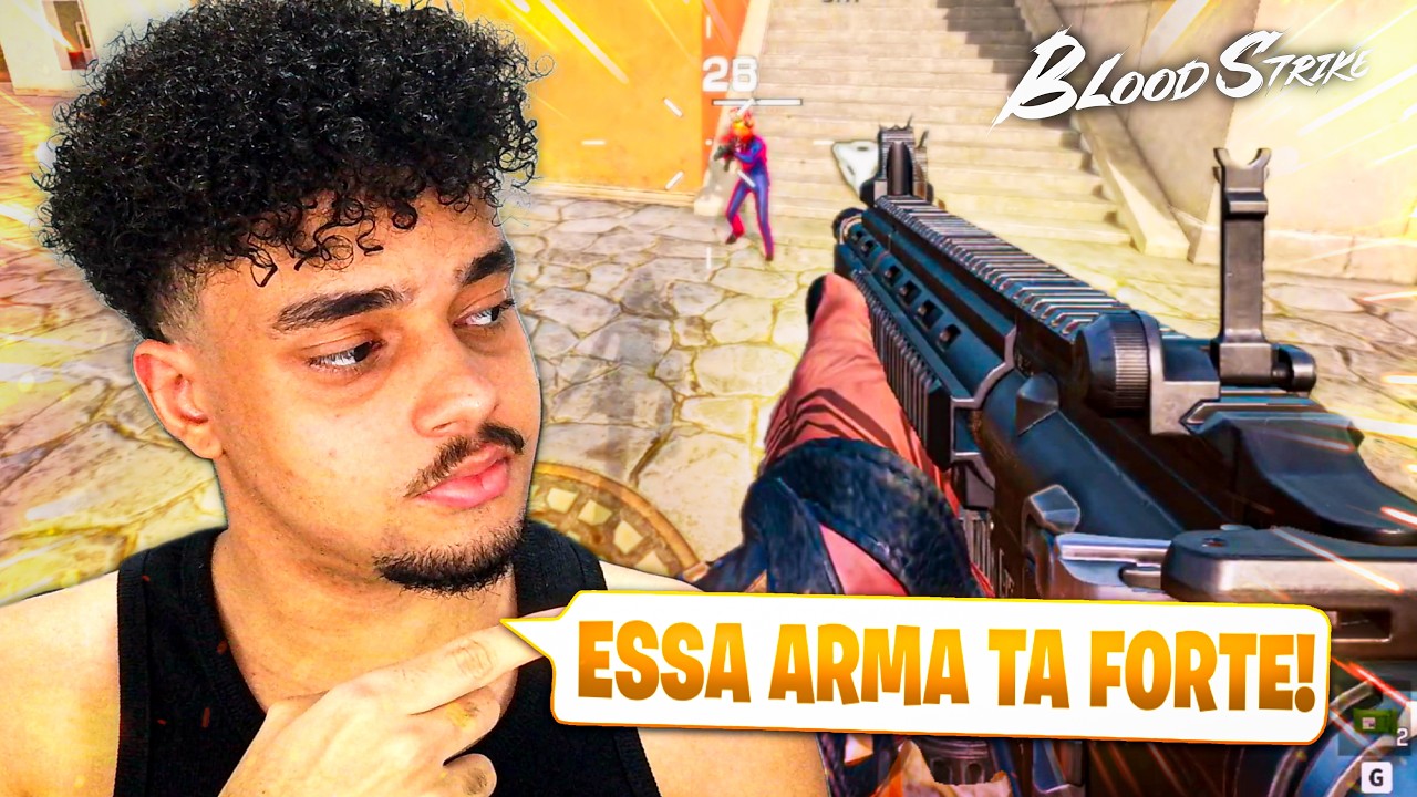 ELIMINEI TODO MUNDO COM A NOVA HK416C NO BLOOD STRIKE! 🔥