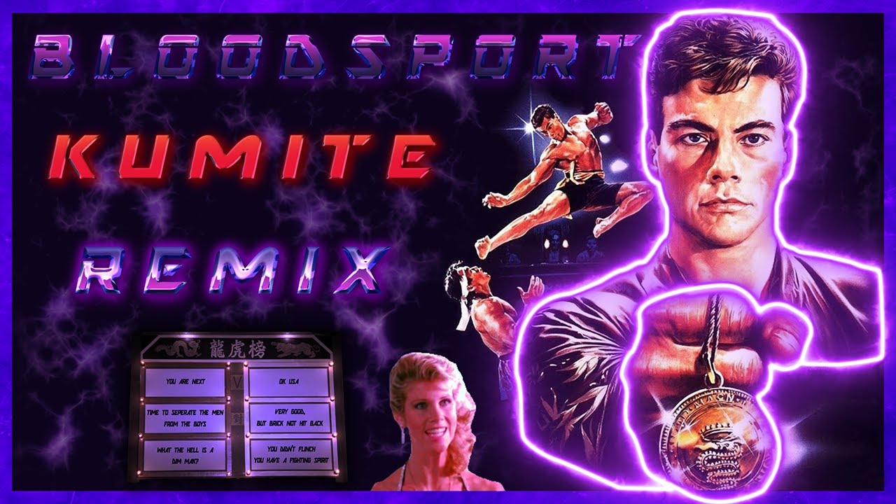 Bloodsport Kumite Synthwave Remix