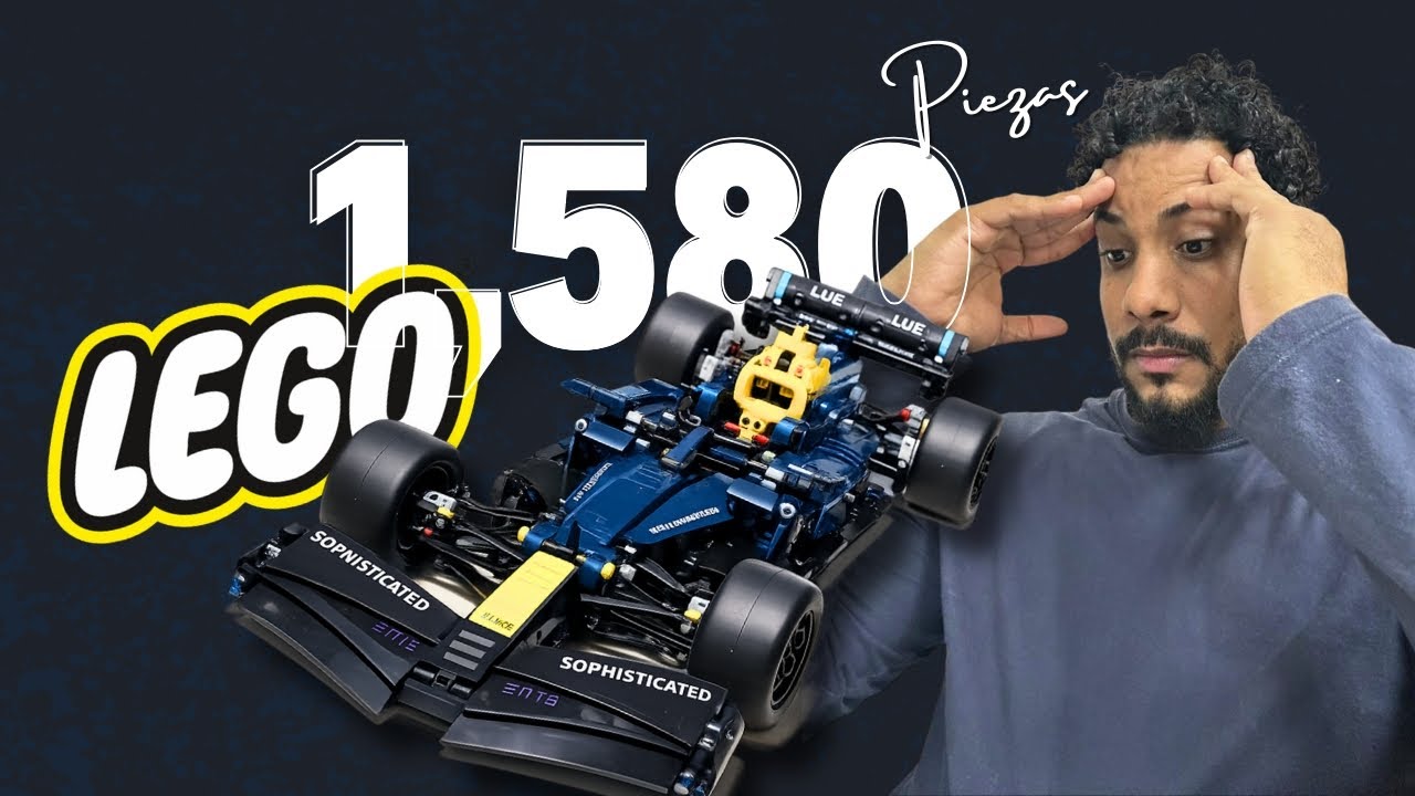 ARME ESTE CARRO F1 DE 1,580 PIEZAS | Mi Primer Gran Montaje de LEGO Technic