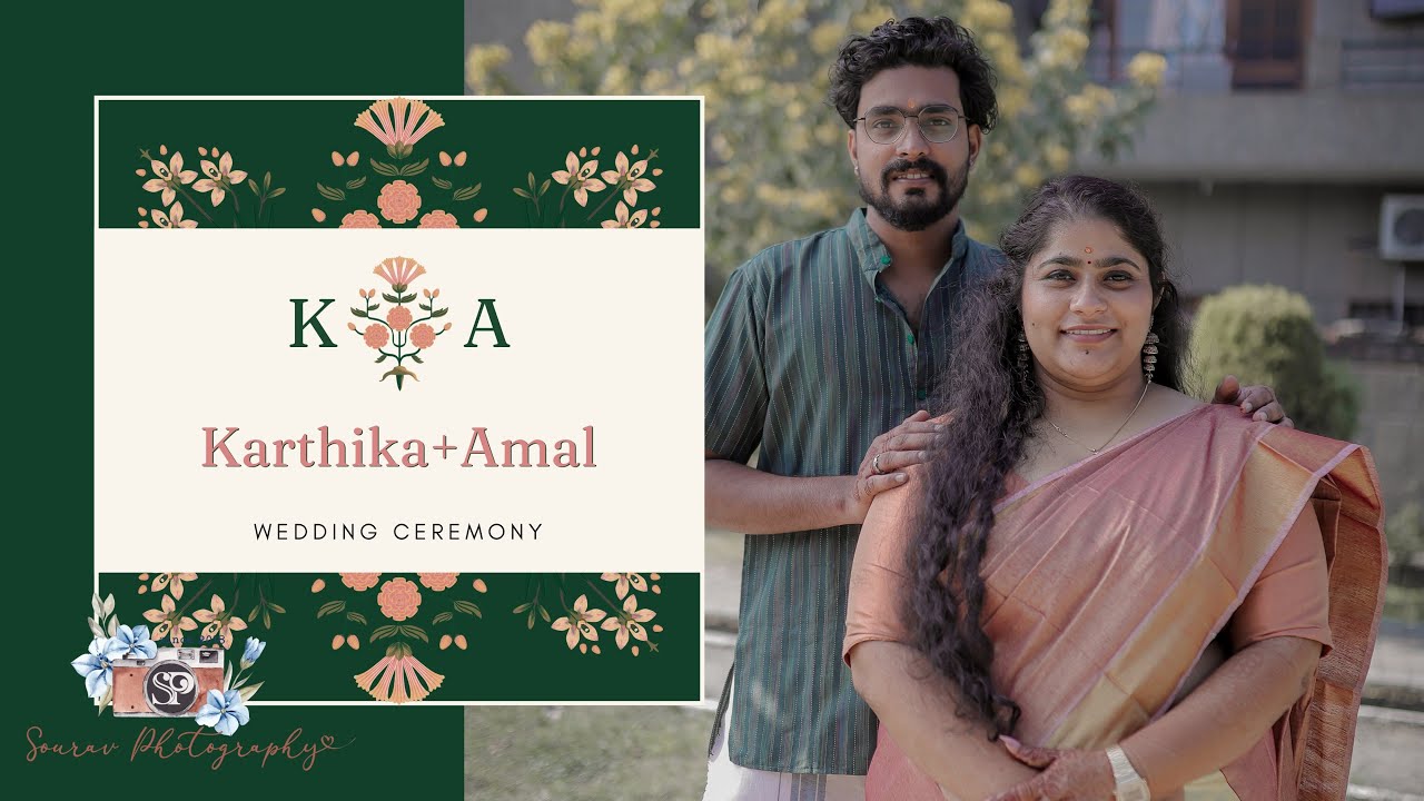 Wedding Ceremony || Karthika Weds Amal