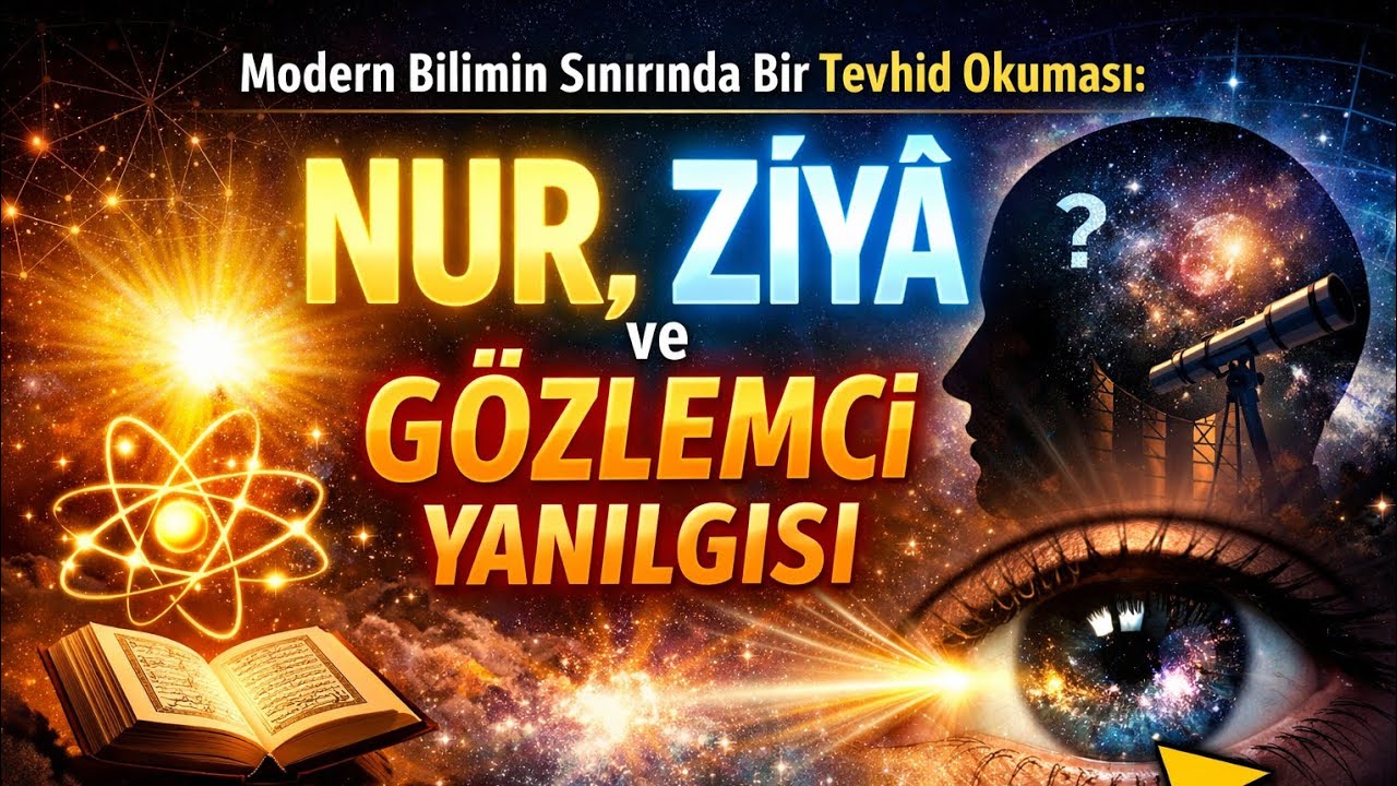 Modern Bilimin Sınırında Bir Tevhid Okuması: Nur, Ziyâ ve Gözlemci Yanılgısı