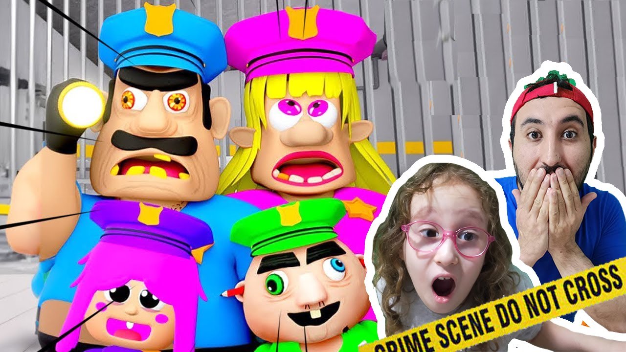 KORKUNÇ BRUNO AİLESİNİN HAPİSHANESİNDEN KAÇIYORUZ 😱 Roblox Bruno's Family Prison Run Obby! OYUNA GEL