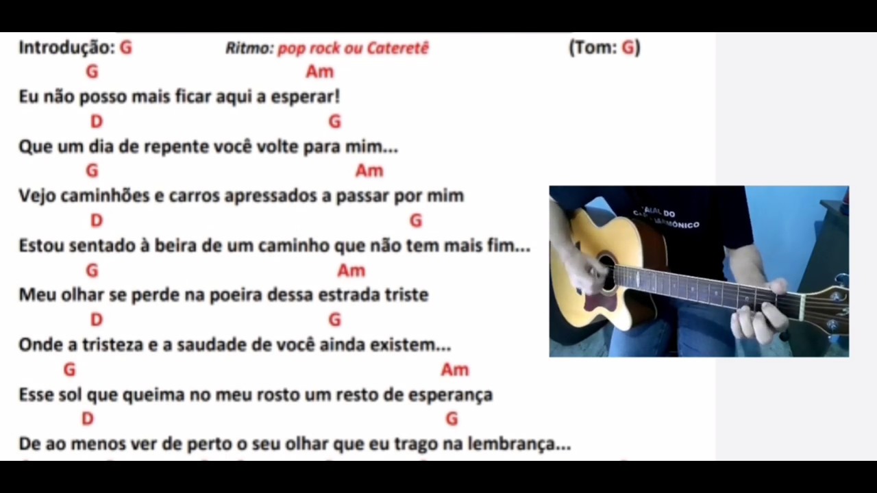 Sentado a beira do caminho ( Erasmo Carlos)