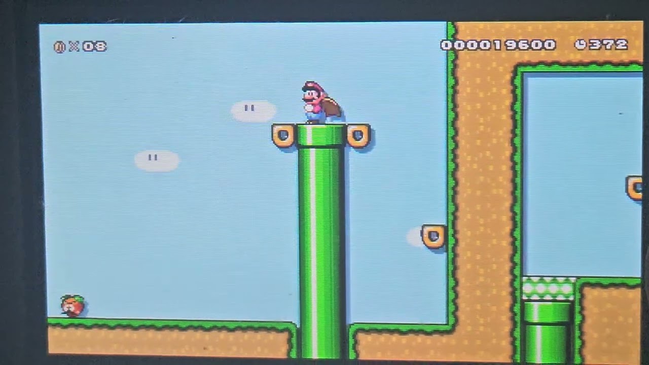 a mario maker 3ds level i made
