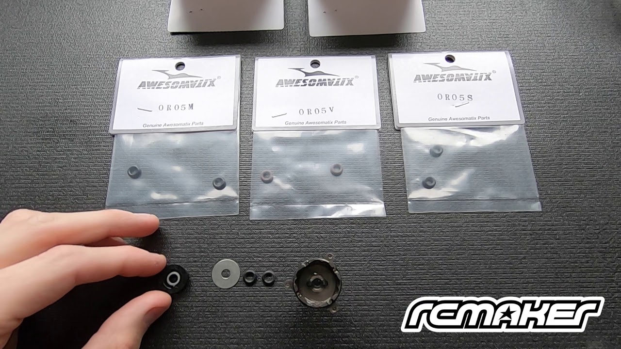 RC MAKER Awesomatix Diff Tuning with Washers and O-rings Explained