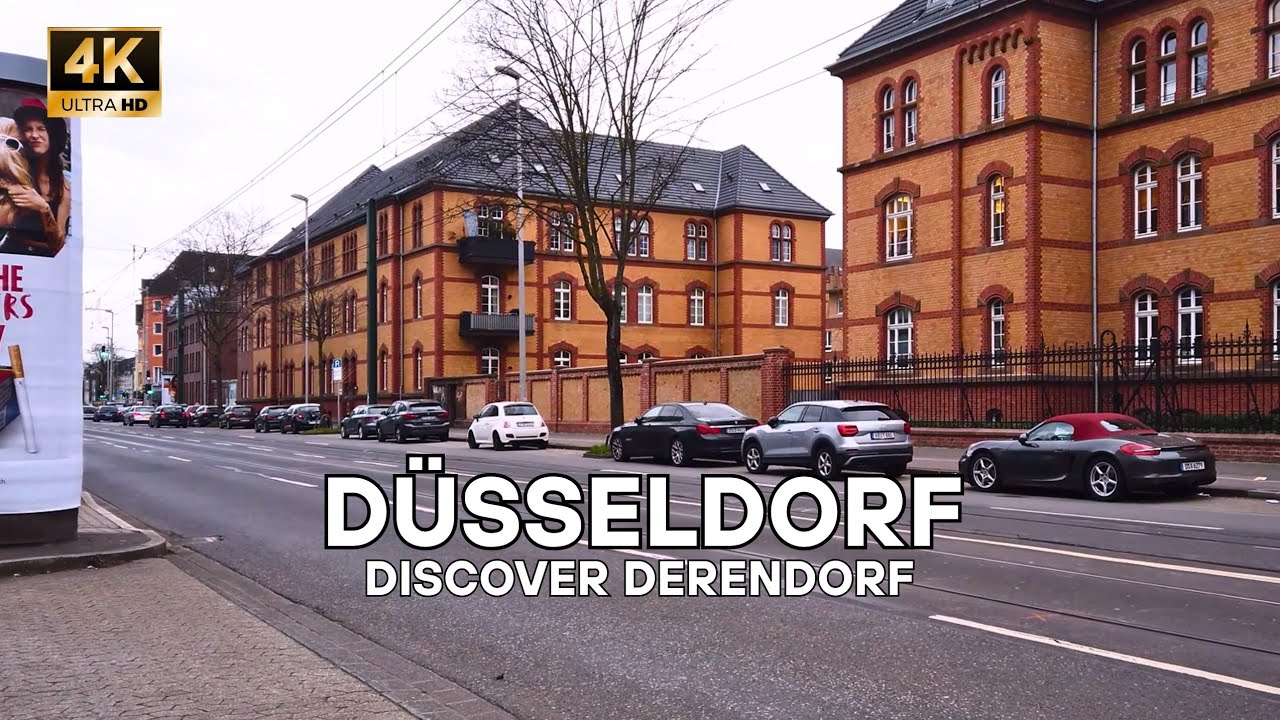 DUSSELDORF CITY WALK • GERMANY 4K 60FPS | POV CINEMATIC VIBE | 3D AUDIO | NO TALKING | URBAN TV
