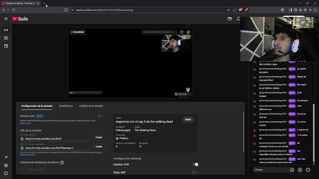 vamos a editar el reel y seguimos con el cap 3 de the walking dead