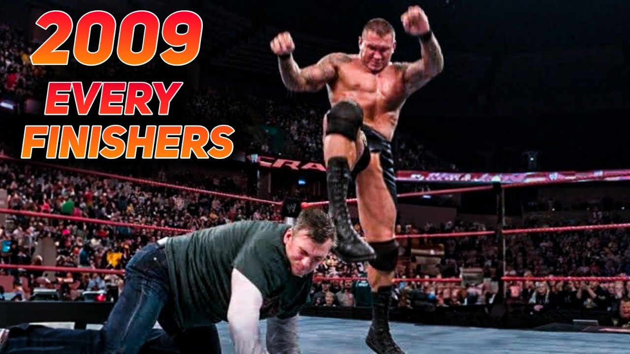 Every Finishers of 2009 Compilation in WWE