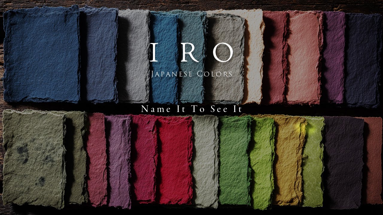 IRO Vol.1 : Японская философия цвета и памяти