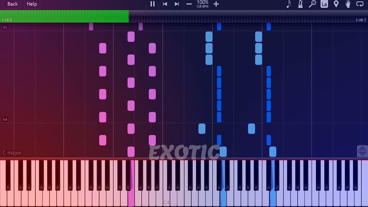 Tobu - Seven Piano Cover (Synthesia)