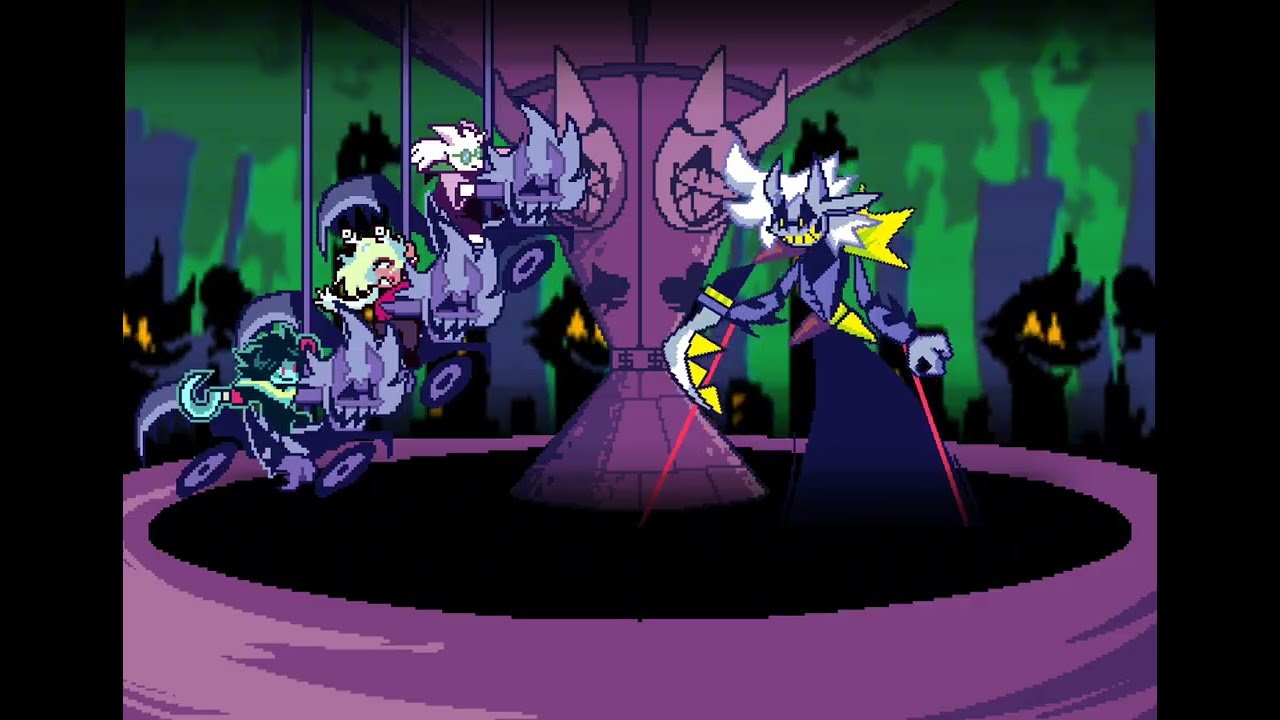 [ DELTARUNE: CHAPTER REWRITTEN ] VS.JUNKIL REDUX sprite animation ( music by lu40kkk )
