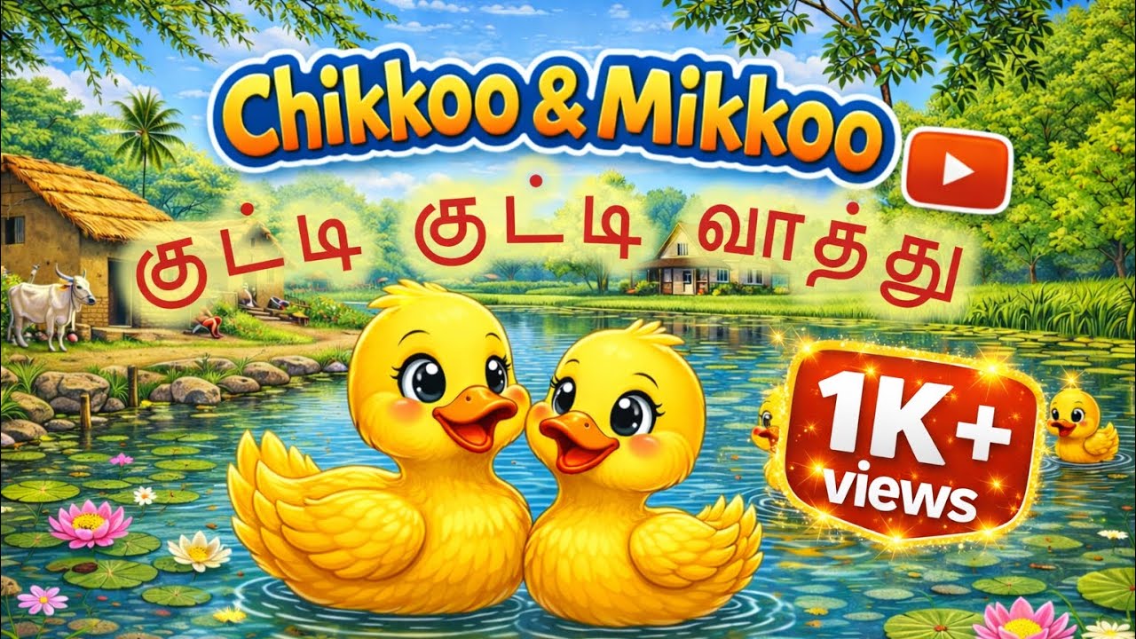 குள்ள குள்ள வாத்து 🦆 | Kulla Kulla Vathu – Quack Quack வாத்து | Kids Tamil Song | Tamil Kids Rhymes