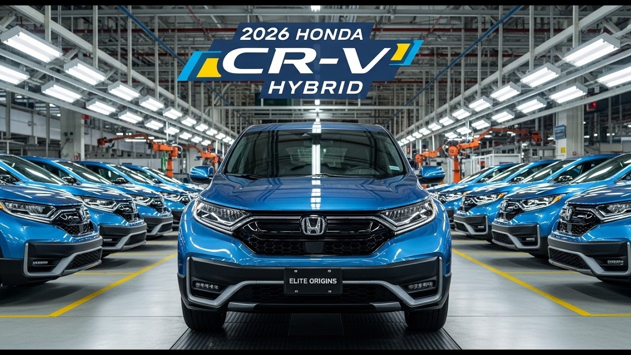 2026 Honda CR V Hybrid Production Line – Inside America’s Best Selling SUV Factory