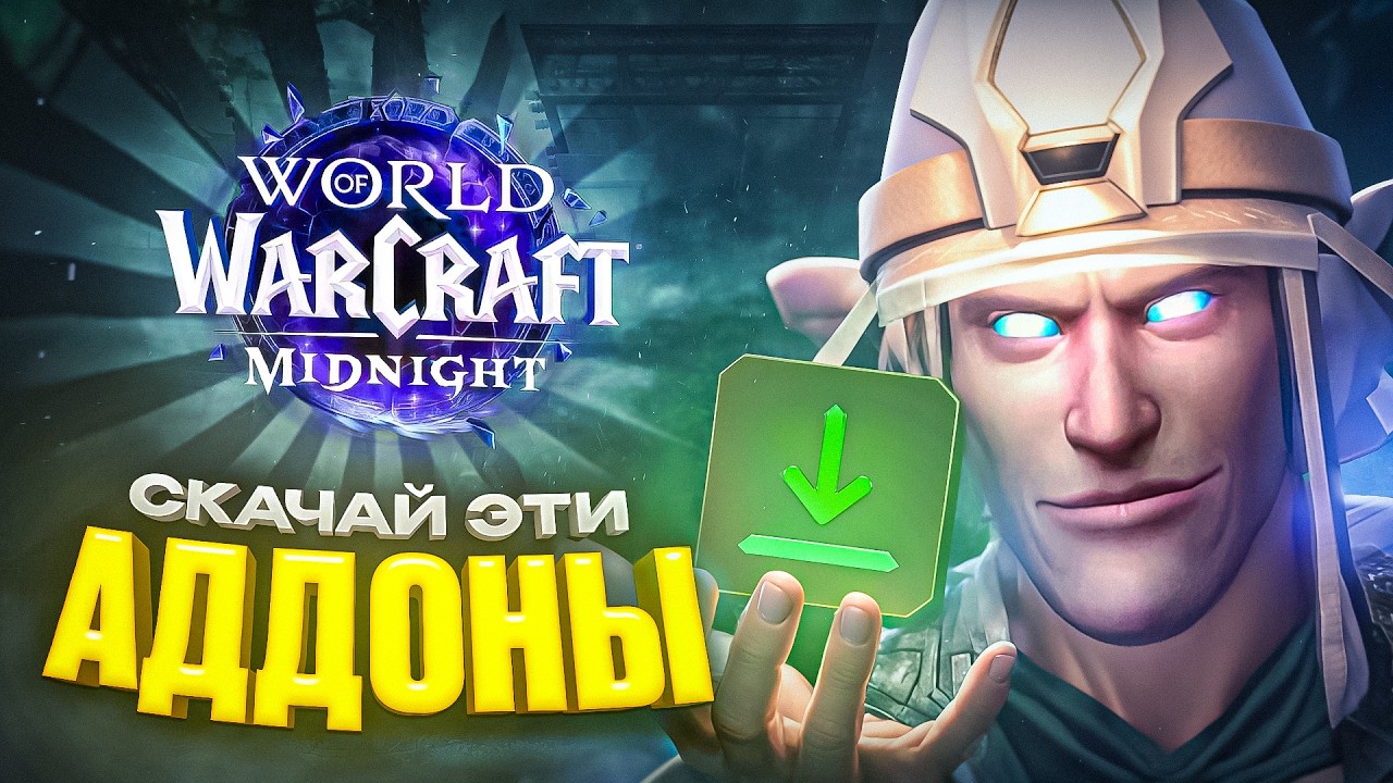 Супер ПОЛЕЗНЫЕ Аддоны в WoW Midnight