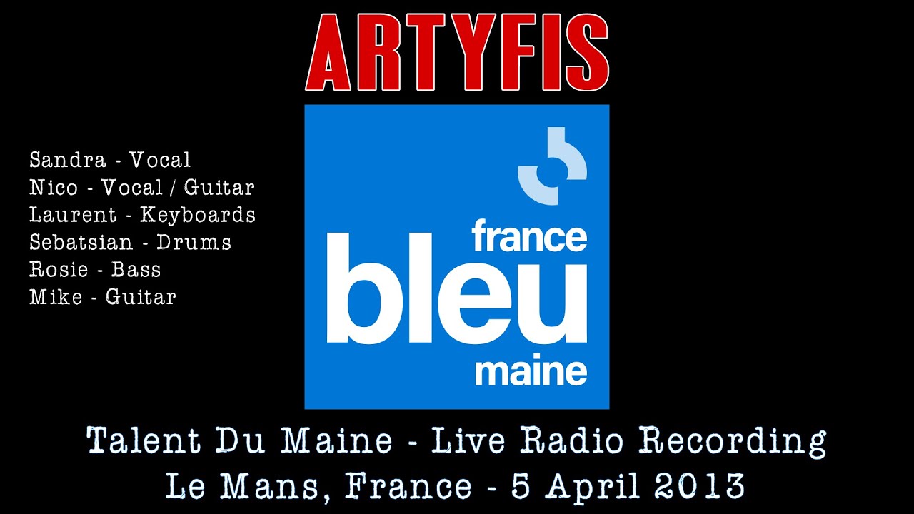 Artyfis Live + Interview - France Bleu Radio - 5 April 2014