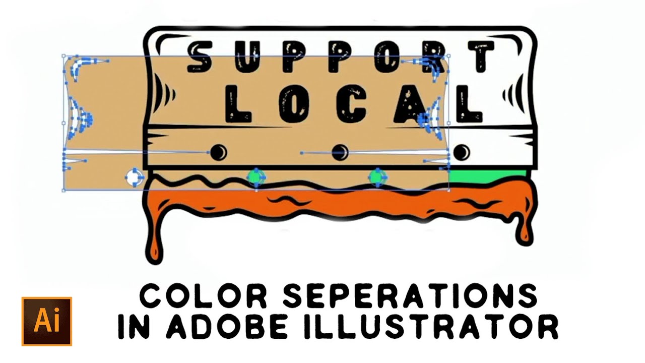 How to Color Separate Artwork For Screen Printing in Adobe Illustrator