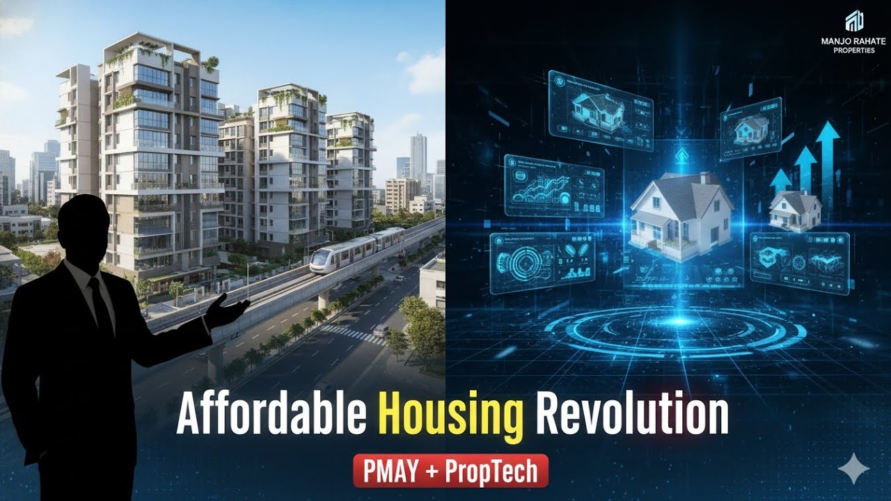 India&rsquo;s Housing Revolution 2025: PMAY Growth, Tier-2 Cities Boom &PropTech Digital Era |Manoj Rahate