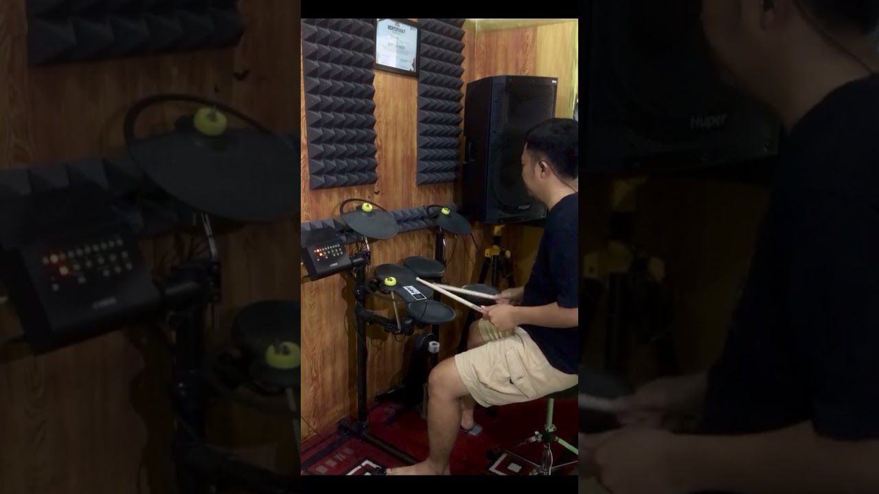 Lima menit lagi - ( Drum Cover ) // yamaha dtx450