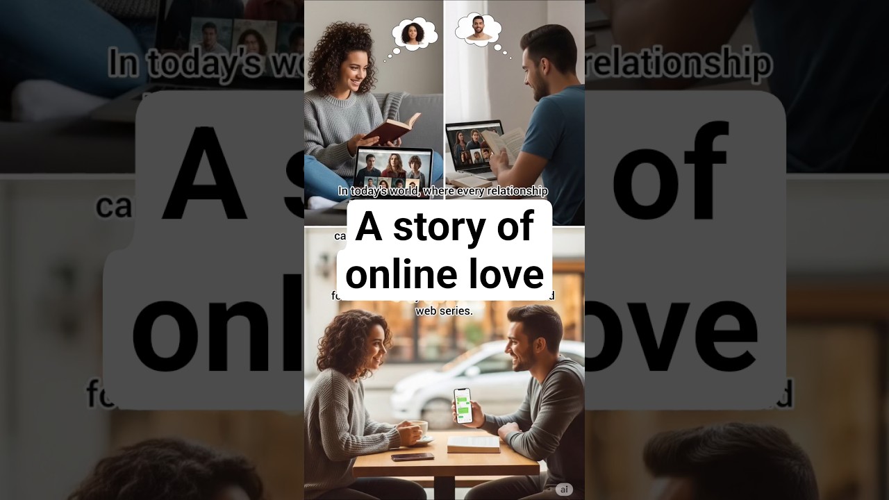 online love #shorts #english #learnthroughstories
