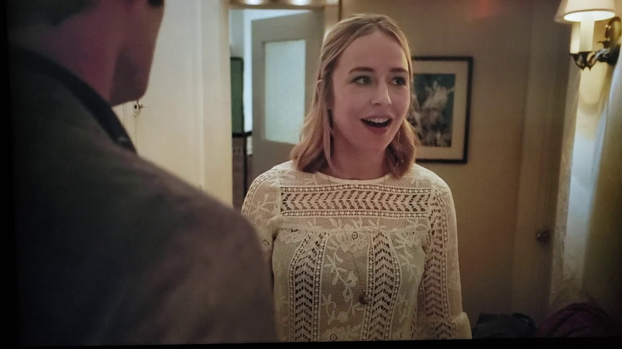 Sally reacts to Barry being possessive.