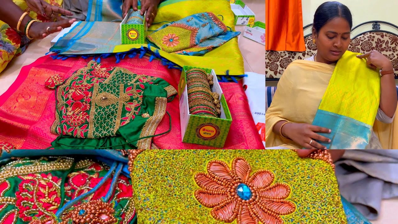 😍கல்யாணத்துக்கு எனக்கு முகூர்த்த புடவை வளையல், மாப்பிள்ளைக்கு WEDDING SUIT வாங்கியாச்சு😍