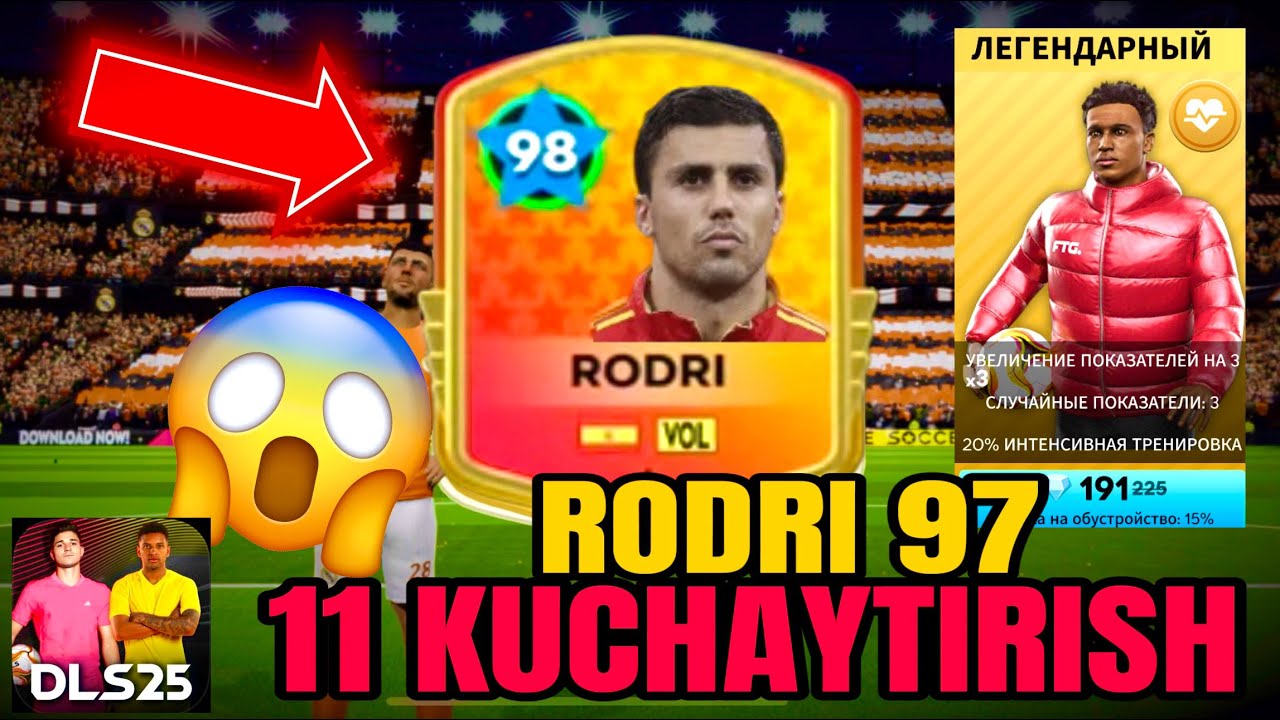 DLS 25 FUTBOLCHILARNI +11 HOLATDA FULL QILISH😱| UPREGE PLAYERS🤯| DLS 25 UZBEK TILIDA